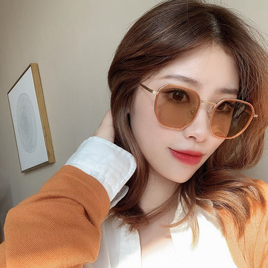 TR90 boxy high-end sunglasses for women