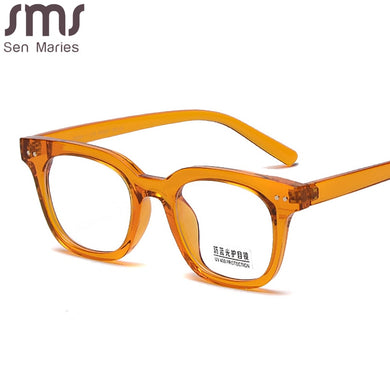 TR90 Optical Classic Frame Square Eyeglasses Women Computer Glasses Frames Retro Clear Myopia Frame Lady UV400
