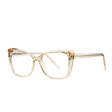 Load image into Gallery viewer, TR90 Optical Frame Glasses Anti-Blue Light Blocking Trend Spring CP Black Frame Flat Lens Prescription Glasses Computer Eyewear