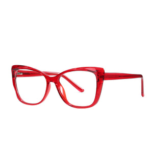 TR90 Optical Frame Glasses Anti-Blue Light Blocking Trend Spring CP Black Frame Flat Lens Prescription Glasses Computer Eyewear