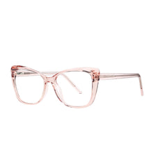 Load image into Gallery viewer, TR90 Optical Frame Glasses Anti-Blue Light Blocking Trend Spring CP Black Frame Flat Lens Prescription Glasses Computer Eyewear