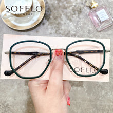 Load image into Gallery viewer, Optical Prescription Glasses Frame Women Clear Anti Blue Light Eyeglasses Frame Ladies Myopia Computer Spectacles