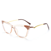 Load image into Gallery viewer, TR90 Rectangle Eyeglasses Women Trendy Cat Eye Computer Glasses Men UV400 Anti Blue Light Spectacle Frames Eyewear