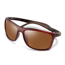 Load image into Gallery viewer, TR90 Silicone Leg Sports Colorful Myopia Sunglasses Men Polarized Goggles Nearsighted Spectacles Prescription 0 -0.5 -0.75 To -6