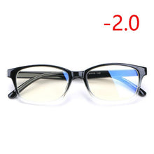 Load image into Gallery viewer, TR90 Square Finished Myopia Glasses Women Men Short-sight Eye Glasses Red Frame Myopia Eyewear -1.0 -1.5 -2.0 -2.5 -3 -3.5 -4.0