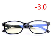 Load image into Gallery viewer, TR90 Square Finished Myopia Glasses Women Men Short-sight Eye Glasses Red Frame Myopia Eyewear -1.0 -1.5 -2.0 -2.5 -3 -3.5 -4.0