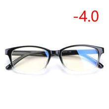 Load image into Gallery viewer, TR90 Square Finished Myopia Glasses Women Men Short-sight Eye Glasses Red Frame Myopia Eyewear -1.0 -1.5 -2.0 -2.5 -3 -3.5 -4.0