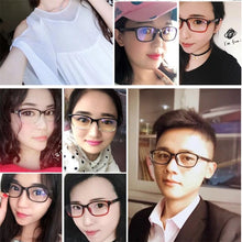 Load image into Gallery viewer, TR90 Square Finished Myopia Glasses Women Men Short-sight Eye Glasses Red Frame Myopia Eyewear -1.0 -1.5 -2.0 -2.5 -3 -3.5 -4.0