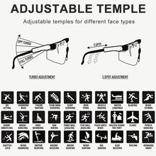 Carica l&#39;immagine nel visualizzatore di Gallery, TR90 Unbreakable Frame Material Polarized Sunglasses Pit Viper Men Cool Big Goggle Durable Fashion Shades With Free Box