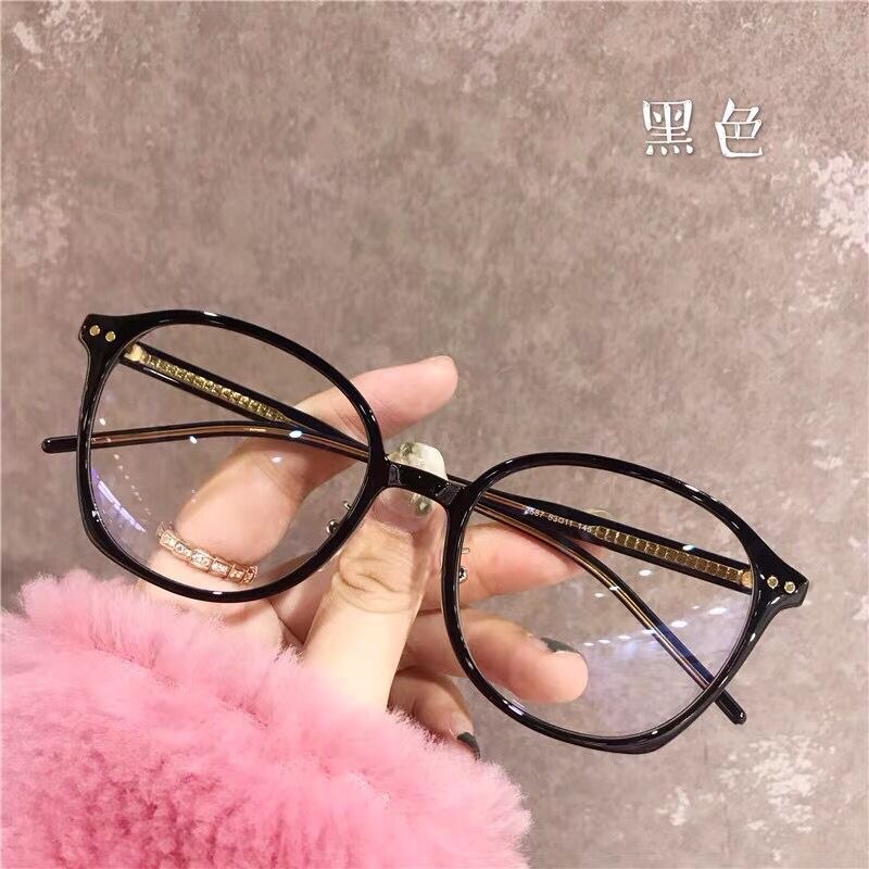TR90 Vintage Glasses Women Men Round Clear Glasses Optical Eyeglasses Frame Transparent Lens Spectacle Unisex Anti Blue Light