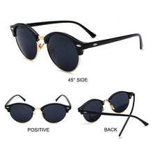 Load image into Gallery viewer, TR90 Vintage Polarized Sunglasses Women 2023 Retro Round Sunglasses Men UV400 Driver's Anti-glare Sun Glasses For Men