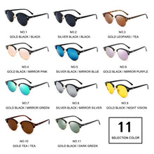 Load image into Gallery viewer, TR90 Vintage Polarized Sunglasses Women 2023 Retro Round Sunglasses Men UV400 Driver's Anti-glare Sun Glasses For Men