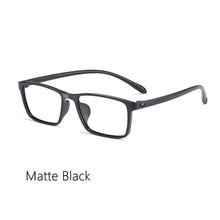 Load image into Gallery viewer, TR90 glasses frame male comfortable ultra-light screwless myopia glasses frame female square frame optical prescription glasses