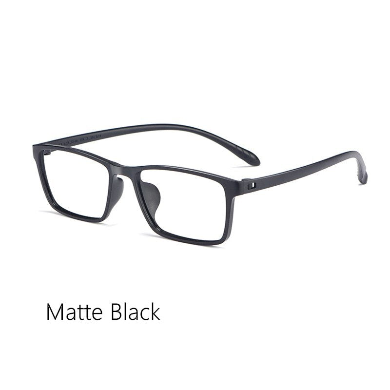 TR90 glasses frame male comfortable ultra-light screwless myopia glasses frame female square frame optical prescription glasses