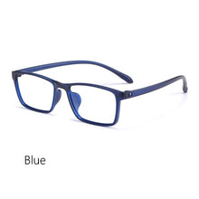 Load image into Gallery viewer, TR90 glasses frame male comfortable ultra-light screwless myopia glasses frame female square frame optical prescription glasses