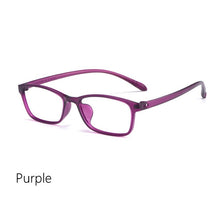 Load image into Gallery viewer, TR90 glasses frame male comfortable ultra-light screwless myopia glasses frame female square frame optical prescription glasses