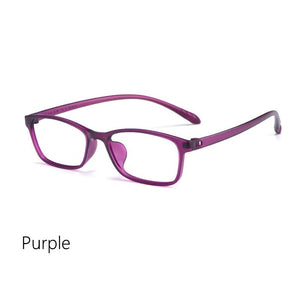 TR90 glasses frame male comfortable ultra-light screwless myopia glasses frame female square frame optical prescription glasses