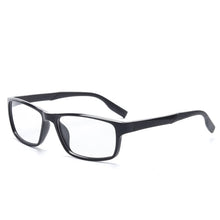 Carica l&#39;immagine nel visualizzatore di Gallery, TR90 montatura per occhiali da vista da uomo trasparente miopia ottica montatura per occhiali retrò vintage #YX0198