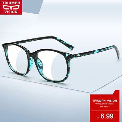 TRIUMPH VISION Acetate Black Frame Eyeglasses Women Square Designer 2016 Frame Glasses Eyewear Brand Eye Glasses Men New