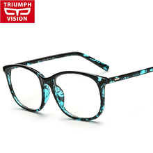Carica l&#39;immagine nel visualizzatore di Gallery, TRIUMPH VISION Acetate Black Frame Eyeglasses Women Square Designer 2016 Frame Glasses Eyewear Brand Eye Glasses Men New