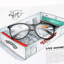 Carica l&#39;immagine nel visualizzatore di Gallery, TRIUMPH VISION Brand Eyeglasses Frame Eyewear Men Women Acetate Designer 2016 Eye Glasses Frame Women Original Retro