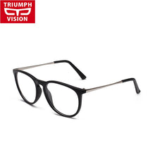 Carica l&#39;immagine nel visualizzatore di Gallery, TRIUMPH VISION Brand Eyeglasses Frame Eyewear Men Women Acetate Designer 2016 Eye Glasses Frame Women Original Retro