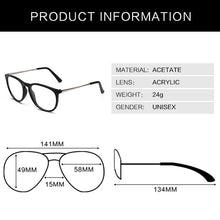 Carica l&#39;immagine nel visualizzatore di Gallery, TRIUMPH VISION Brand Eyeglasses Frame Eyewear Men Women Acetate Designer 2016 Eye Glasses Frame Women Original Retro