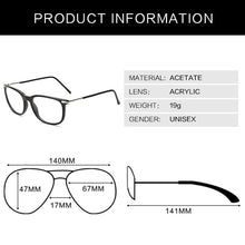 Load image into Gallery viewer, TRIUMPH VISION  Multicolor Eye Glasses Frame Men Women Designer Myopia Glasses Frame Men Brand Eyeglass