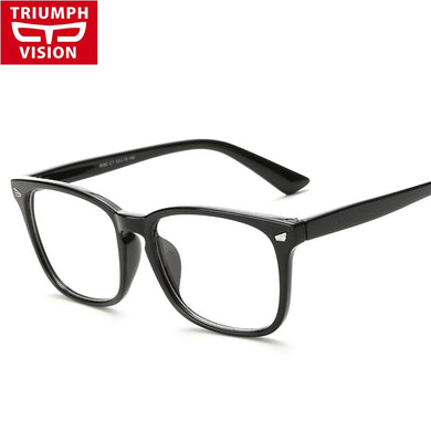 TRIUMPH VISION Rectangle Acetate Frame Eye Glasses Men Brand Original Myopia Glasses Frame Men Designer Eyeglasses Men