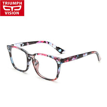 Carica l&#39;immagine nel visualizzatore di Gallery, TRIUMPH VISION Rectangle Acetate Frame Eye Glasses Men Brand Original Myopia Glasses Frame Men Designer Eyeglasses Men