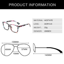 Carica l&#39;immagine nel visualizzatore di Gallery, TRIUMPH VISION Rectangle Acetate Frame Eye Glasses Men Brand Original Myopia Glasses Frame Men Designer Eyeglasses Men