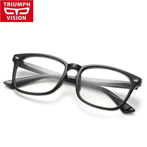 TRIUMPH VISION Rectangle Acetate Frame Eye Glasses Men Brand Original Myopia Glasses Frame Men Designer Eyeglasses Men