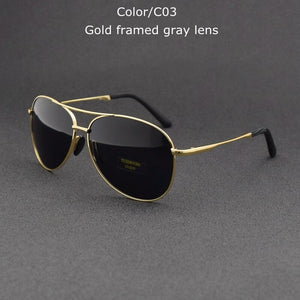 TUZENGYONG 2023 Brand Alloy Men's Sunglasses Polarized UV400 Lens Sun Glasses For Men Eyewear Oculos de sol