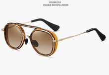 Load image into Gallery viewer, TUZENGYONG 2022  Gothic Steampunk Polarized Sunglasses Women Brand Designer Vintage Men Sun Glasses UV400 Eyewear
