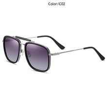 Load image into Gallery viewer, TUZENGYONG 2023 Steampunk Sunglasses Polarized Men Women Brand Designer Vintage Sun Glasses  UV400 Oculos de sol