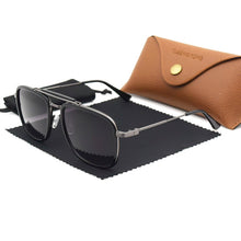 Load image into Gallery viewer, TUZENGYONG 2023 Steampunk Sunglasses Polarized Men Women Brand Designer Vintage Sun Glasses  UV400 Oculos de sol