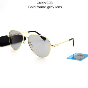 TUZENGYONG 2023 Photochromic Sunglasses Men Polarized Day Night Driving Glasses Chameleon Anti-Glare gafas de sol T302