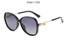 Load image into Gallery viewer, TUZENGYONG Brand Design  Women Sunglasses Polarized 2023 Vintage Large Frame Lady Sun Glasses Shades Oculos