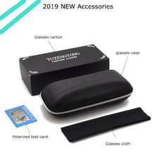 Load image into Gallery viewer, TUZENGYONG Brand Design  Women Sunglasses Polarized 2023 Vintage Large Frame Lady Sun Glasses Shades Oculos