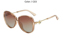 Load image into Gallery viewer, TUZENGYONG Brand Design  Women Sunglasses Polarized 2023 Vintage Large Frame Lady Sun Glasses Shades Oculos