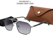 Load image into Gallery viewer, TUZENGYONG Classic Polarized Sunglasses Women Brand Design Hexagon Alloy Frame+ Rubber Temples Men Glasses UV400 protection