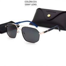 Load image into Gallery viewer, TUZENGYONG Classic Polarized Sunglasses Women Brand Design Hexagon Alloy Frame+ Rubber Temples Men Glasses UV400 protection