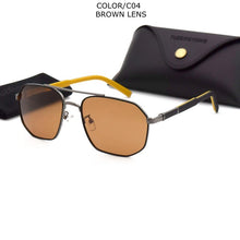 Load image into Gallery viewer, TUZENGYONG Classic Polarized Sunglasses Women Brand Design Hexagon Alloy Frame+ Rubber Temples Men Glasses UV400 protection