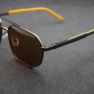 TUZENGYONG Classic Polarized Sunglasses Women Brand Design Hexagon Alloy Frame+ Rubber Temples Men Glasses UV400 protection