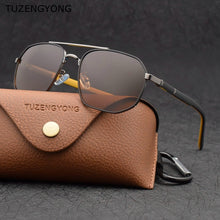 Load image into Gallery viewer, TUZENGYONG Classic Polarized Sunglasses Women Brand Design Hexagon Alloy Frame+ Rubber Temples Men Glasses UV400 protection