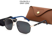 Load image into Gallery viewer, TUZENGYONG Classic Polarized Sunglasses Women Brand Design Hexagon Alloy Frame+ Rubber Temples Men Glasses UV400 protection