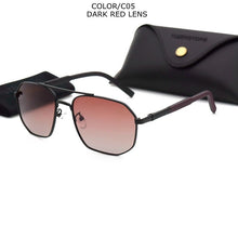 Load image into Gallery viewer, TUZENGYONG Classic Polarized Sunglasses Women Brand Design Hexagon Alloy Frame+ Rubber Temples Men Glasses UV400 protection