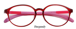 Teen Girls Glasses Kids Eyeglasses Unbreakable Twist Glasses Frame Women's eyewear Frames No prescription GlassesDD1475