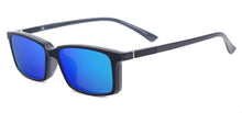 Load image into Gallery viewer, TendaGlasses Lightweight Flexible Rectangular TR90 Men Women Prescription Eyeglass Frame with Polarized Clip On Sunglasses