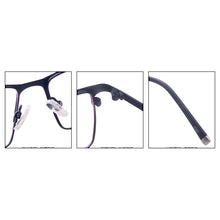 Load image into Gallery viewer, TendaGlasses Metal Full Rim Glasses Men Rectangle Prescription Eyeglass Frames For Optical Lenses Myopia and Reading